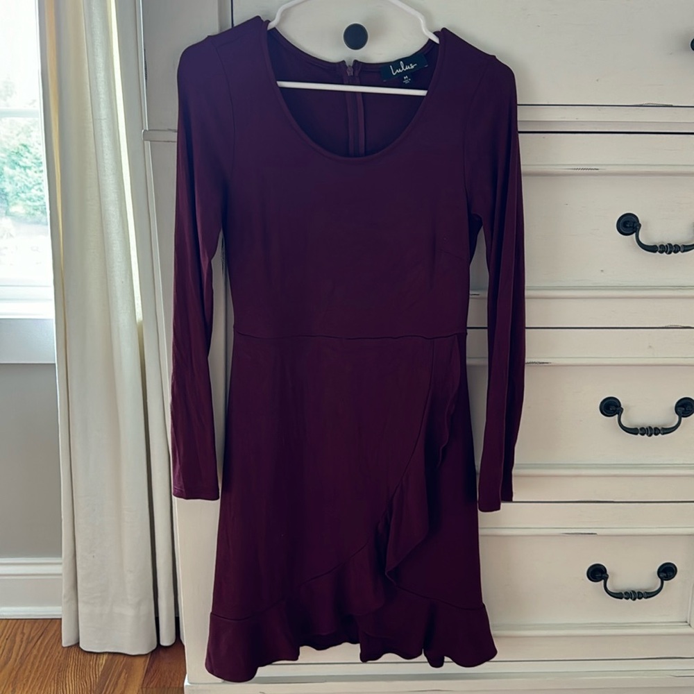 Lulu long-sleeve dress